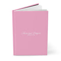 Answered Prayers (Matthew 21:22) Hardcover Journal | Christian Prayer Notebook, Pink & White