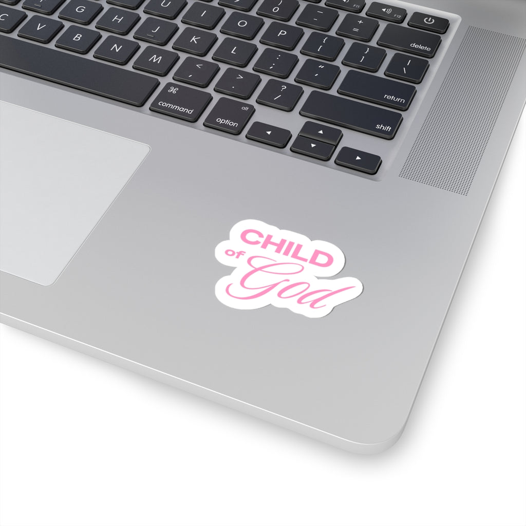 Child of God Pink Sticker
