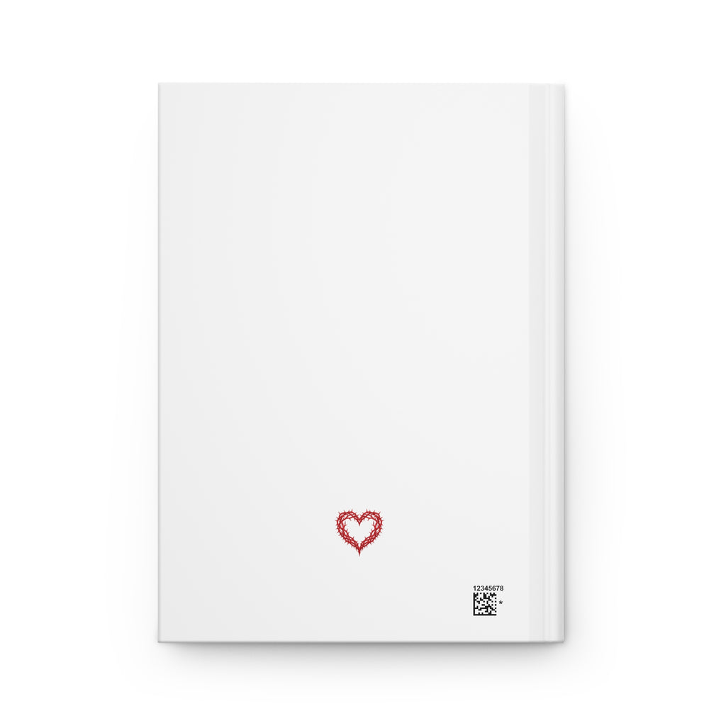 Answered Prayers (Matthew 21:22) Hardcover Journal | Christian Prayer Notebook, White & Red