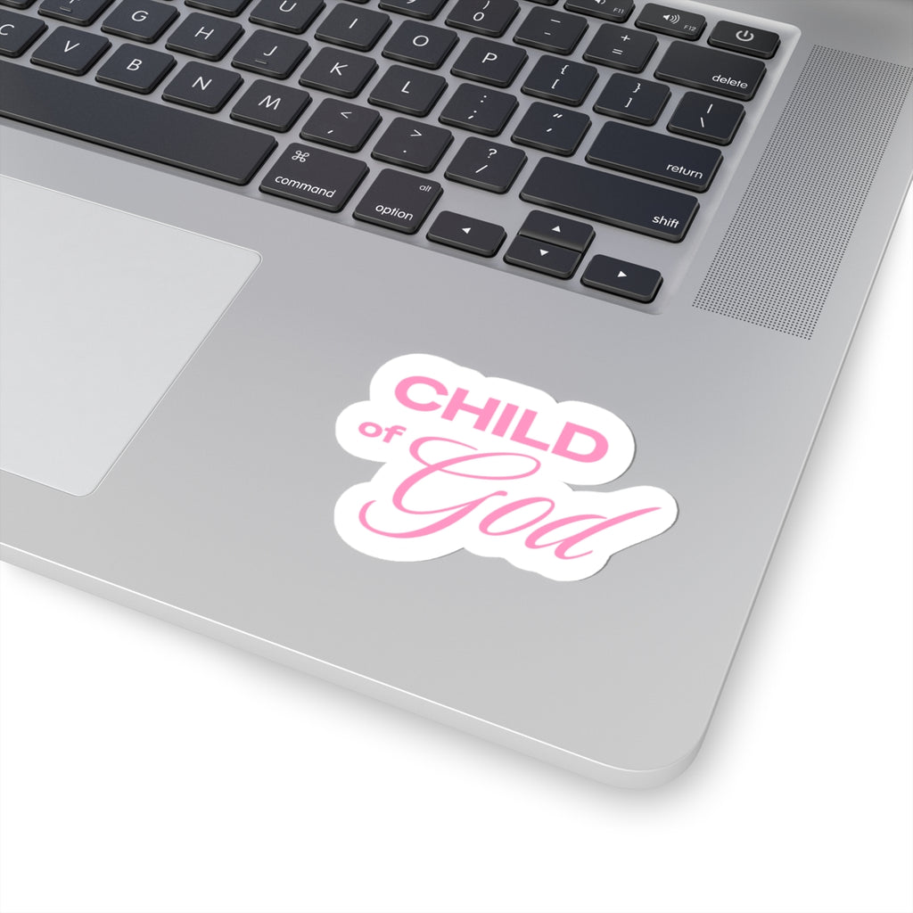 Child of God Pink Sticker