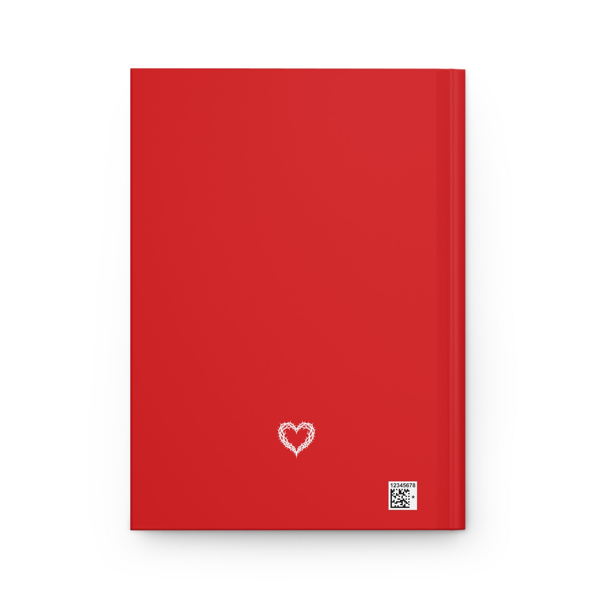 Answered Prayers (Matthew 21:22) Hardcover Journal, Christian Prayer Notebook, Red & White