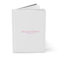Answered Prayers (Matthew 21:22) Hardcover Journal | Christian Prayer Notebook, White & Pink
